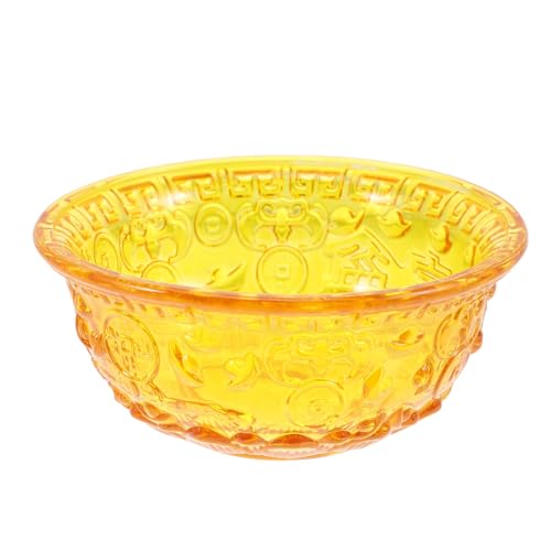 HAMPPLIES Decoración Oficina Cuenco Budista Adorno Mesa Comedor Feng Shui Buena Fortuna Regalo