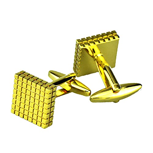 Daesar Mancuernillas para Camisas Hombre Cobre Dorado miniatura 1
