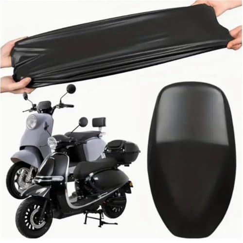 Funda para asiento de motocicleta cojín cuero PU transpirable protector solar universal 2