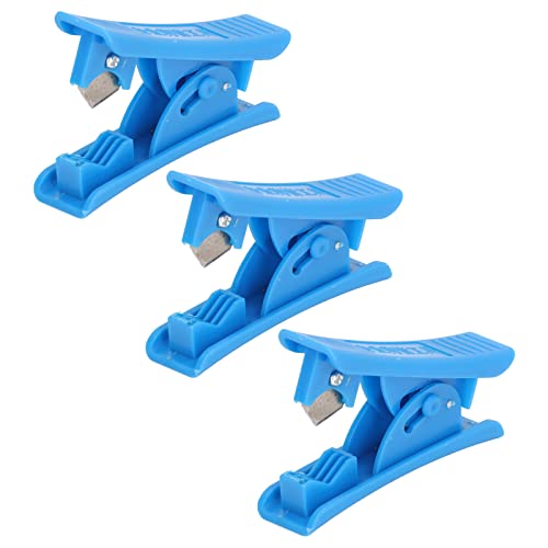 Naroote Coupe-tube en PTFE Outil de Coupe de Tuyau en Acier Inoxydable Durable pour Imprimante 3D, en Douceur, pour Divers Tuyaux Scène Applicable : 3 -tubes Autoportants