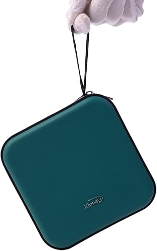 Miniatura 47 de Billetera para CD y DVD, capacidad de 32 unidades, soporte para funda de DVD y CD para automóvil, disco de almacenamiento portátil de DVD/VCD, funda