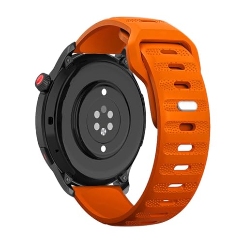 Correa de silicona de 22 mm y 20 mm para Huawei Watch 4/3/GT3-2 Pro para Amazfit GTR 4/GTS 4, correa suave y transpirable para Samsung Galaxy Watch 6/5/4, For 22mm