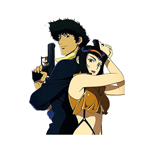 13 cm x 10,5 cm für Cowboy Bebop Autoaufkleber Vinyl Car Wrap Motorradhelm Scratch