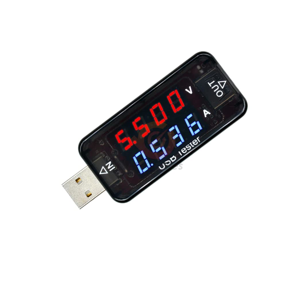 xcluma High Precision 4 Bit USB Voltmeter Ammeter LCD Digital Current Voltage Detecter-image-27
