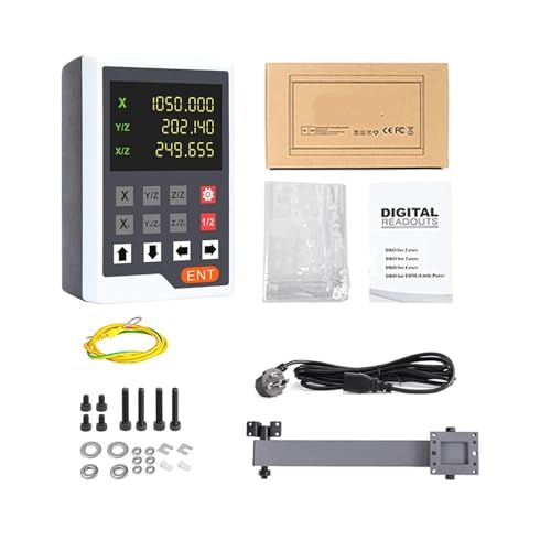 Escala lineal de alta precisión para torno YH800-3E 2 eje miniatura 6