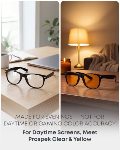 Image of Prospek Blue Light Blocking Glasses for Men Women, Computer Glasses