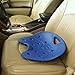 BackJoy SitSmart Posture Core Seat Cushion, Designed for Lower Back Pain, Improve Posture, For Car/Office/Hard Surface/Desk Chairs, Outdoor Surfaces, Portable, Waterproof, For Adults, Aegean Blue Color