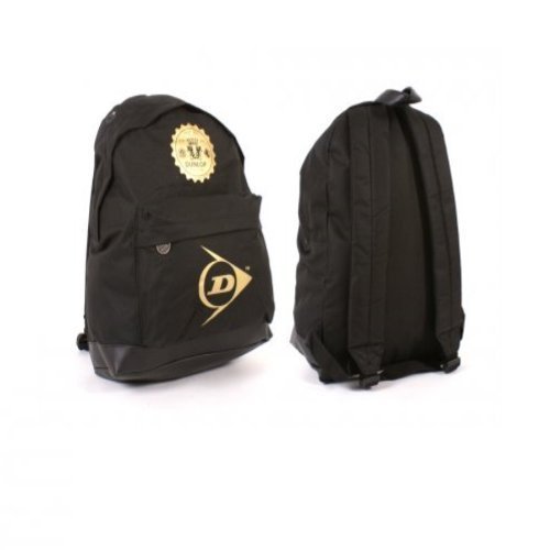 Best Retro Backpacks For College Students | Women and Mens Teenage Youth Boys, Girls Vintage Rucksack Backpack For School Bags, Gym, Travel and Diaper (DUNLOP BLACK)