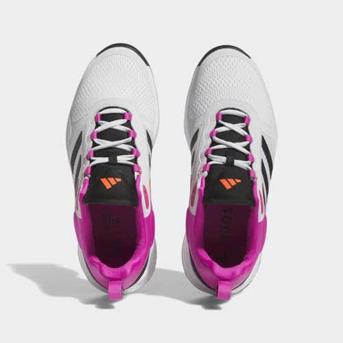 Image of adidas Womens Zoysia Spikeless Golf Sneakers Shoes - White