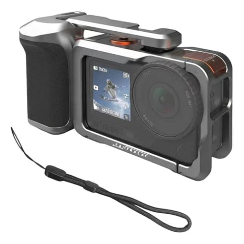Image of Yantralay Expansion Mount Grip Kit for D JI OS MO Action 6 | Cage with Handle Shutter Button, Cold Shoe & 1 /4 Thread for Stable Video Shooting | OS MO Action 6 Accessories