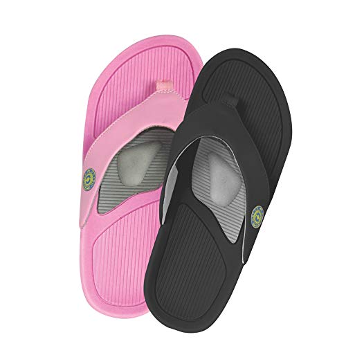 Sandália Total Support com Arco e Piloto, Ortho Pauher, Rosa, 37/38