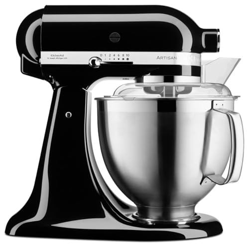 Kitchenaid 5KSM185PSEOB Artisan Robot de cuisine Noir 4,8 l