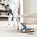 Shark LZ601, APEX UpLight Lift-Away DuoClean with Self-Cleaning Brushroll Stick Vacuum 0.66 qt, Forest Mist Blue