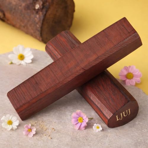 Image of Mysore Sandalwood Stick Pure Original, 100% Natural Chandan for Skincare, Face Pack, Tilak and Puja Rituals (RED Chandan 55-60 Grams)