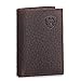 ARIAT Trifold Wallet Emboss Corner Logo Brown One Size