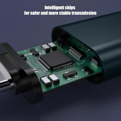 TFAK 10 Pack Up to 10Gbps/120W Usbc to USB Adapter,USA to USB-c adopters,U sb to USB C Connector,Type C Male to a Female Adapter for Charger,Phone 15/16, PC, Laptop, Tablet, Keyboard etc, Navy Blue - Thumbnail 5