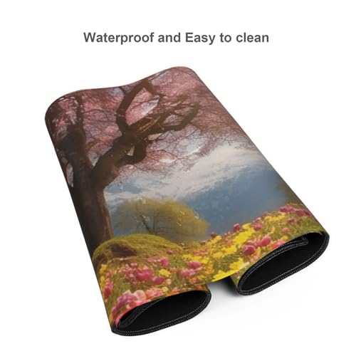 Grand tapis de souris imperméable pour protéger votre bureau de jeu