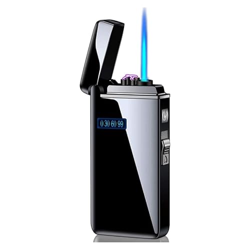 Dual Arc Lichter Jet Flame Torch Sigaar USB Aansteker 2 in1 Oplaadbare Winddicht Vlamloze Goed voor Sigaret Sigaar Kaars Pijp