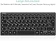 Arteck Kabellose Tastatur, Deutsches QWERTZ Layout Kompakte USB 2,4 GHz Mini Kabellos Tastatur mit Multimedia-Tasten, Kompatibel mit PC, Notebook, Laptop, Windows 11, 10, 8 Schwarz