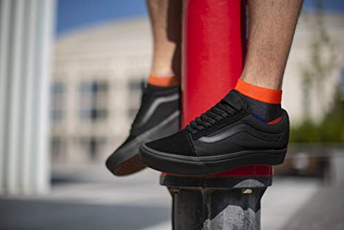 Mio Marino Mens Low Cut Ankle Socks - Premium Moisture Control - Cotton Cushioned with Arch Support4