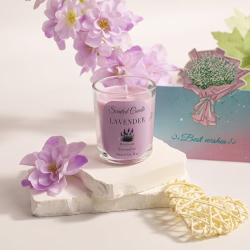Birthday Gift for Women, Spa Basket Sets, Get Well Gifts, Self Care Gifts for Best Friends Sister Mom (purple cup) — view 4
