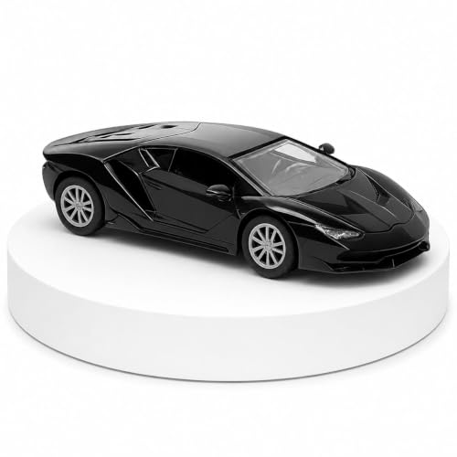 Image of Amisha Gift Gallery Lamborghini Diecast Metal Toy Car for Kids, Black