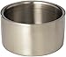 American Metalcraft SW4 Stainless Steel Double-Wall Food Coaster, Satin Finish, 4 3/4-Inch Diameter, Silver