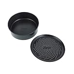 Ninja Non-Stick Cake Tin & Crisper Tray Bakeware Set [4026J300EUK] Official Accessory Compatible with Ninja Foodi Multi-Cookers OP100, OP300, OP500, Black