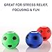 Global Gumball Fidget Spinners - 2 Inch Stress Balls in The Gift Box - 6 Pcs Soccer Party Favors for Kids - Mini Fidget Spinner - Classroom Prizes for Kids