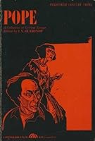 Pope: A Collection of Critical Essays (20th Century Views) 0136871372 Book Cover