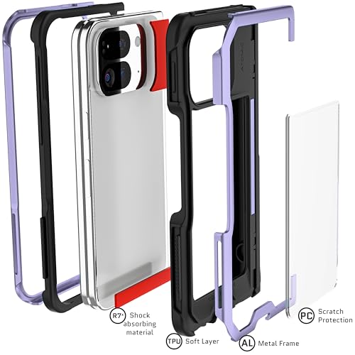 Coque Pixel 9 Pro Fold fine antichoc militaire béquille protection charnière Ghostek