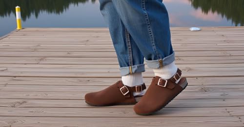 Image of Big Fox Light Weight PU Cork Backstrap Sandals for Men