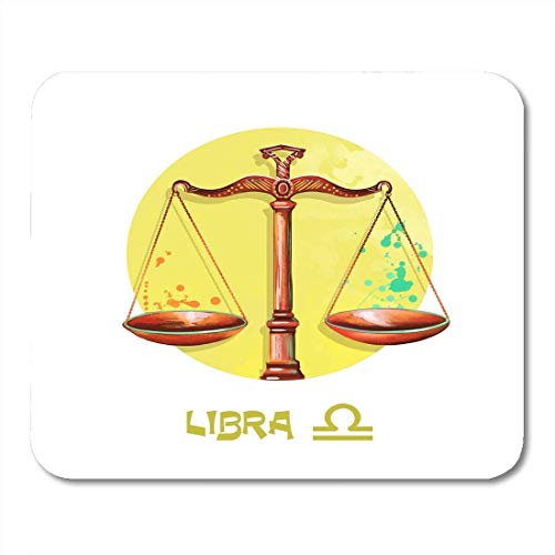 Preisvergleich Produktbild Mauspad kreative digital von sternzeichen waage siebte zwölf mousepad für notebooks, Desktop-computer mausmatten, Büromaterial