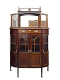 biedermeier vitrine mahagoni MAßE - BxHxT: 127 x 197 x 36 cm