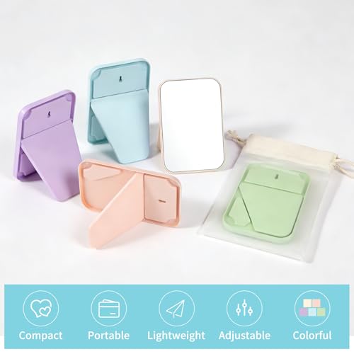 20 espejos de maquillaje rectangulares para spa party miniatura 4