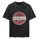 Bintang Beer Pilsener Beer Unisex T-Shirt Black Mens Top tee M