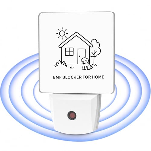 EMF Blocker for Home – EMF Protection Plug for Safe, Neutralize Harmful EMF Effects Including Electronics, Promote Peaceful Sleep & Calm