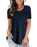 Tejido suave y confortable. Será para el uso diario y te hará sentir cómodo durante todo el día. Las camisetas son muy adecuadas para citas, compras, ocio, fiestas, vida diaria, trabajo y deportes.