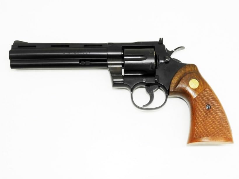タナカ　コルトパイソン357マグナム　ガスガン Amazon.co.jp: タナカ コルトパイソン 357マグナム 6インチ HW COLT