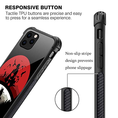 Goodsprout Compatible With Iphone 13 Pro Case,Control The Crow Anime Pattern Design Shockproof Non-Slip Case For Apple Iphone 13 Pro #TOP5