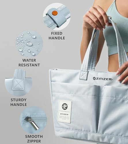 Bolso Tote de trabajo para mujeres, grande y ligero miniatura 4
