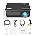 WiMiUS 2021 Upgrade P18 8000L LED Movie Projector Native 1080P Support 4K 400