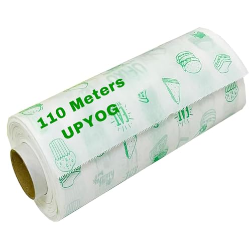 Upyog 110 Meters Food Wrapping Paper Roll - Premium Non-Stick Butter Wrapping Paper. Food Wrapping Paper, Re-heatable Non Stick Paper, Parchment Paper Bulk (B0DFGHBCP2) Amazon Price History, Amazon Price Tracker