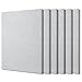 BXI Sound Absorber - Acoustic Absorption Panel - Polyester Fiber - Multiple Color Options - 16'' X 12'' X 3/8'' - 6 PACK (Smoke Gray)