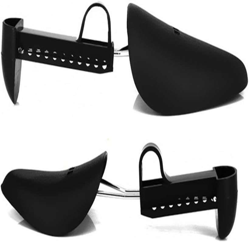 Practical Plastic Adjustable Length Men Shoe Trees Stretcher Boot Holder Black Tree