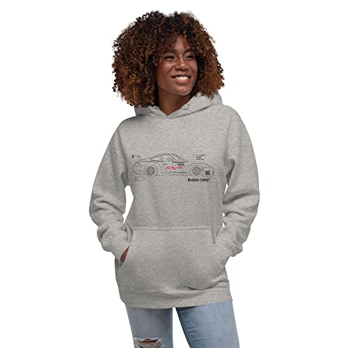 Sweat voiture de course aleman 996 sudadera unisex pour fan de sport auto