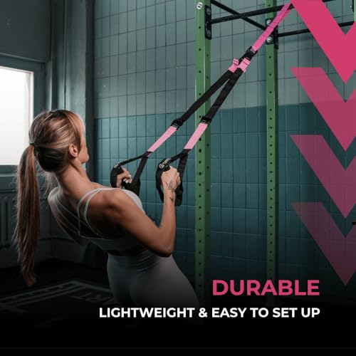 Image of THYSOL Resistance Trainer Pro Xtreme Straps Army | Sling Trainer Set with Adjustable Door Anchor | Fitness Home Workouts - Suitable for Travelling & for Training Indoor & Outdoor
