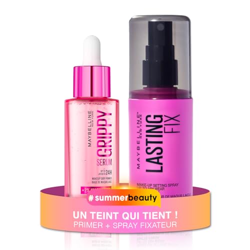 Peau Repulpée et Maquillage Fixé avec le Duo Longue Tenue Maybelline