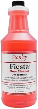 STANLEY Home Products Fiesta Floor Cleaner Liquid Concentrate - Eco Multisurface & Industrial Cleaning For Hardwood, Stone, Tile & Ceramic Floors