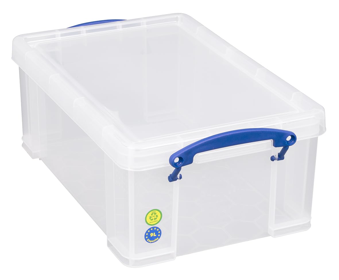 Really Useful Box Transparent Really Useful Plastic Storage Box 35 Litre